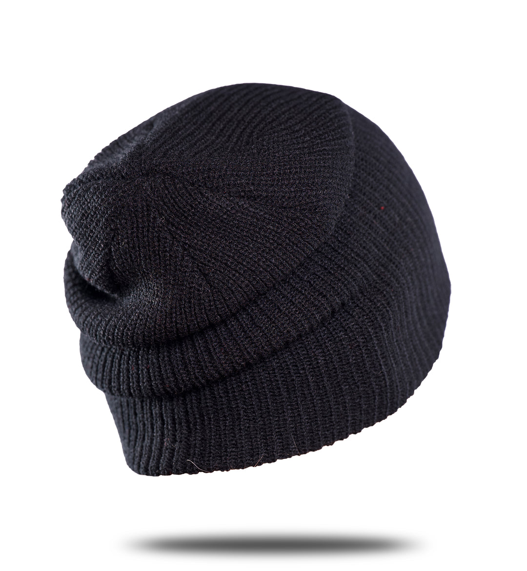 Patched Gym Beanie (Black)