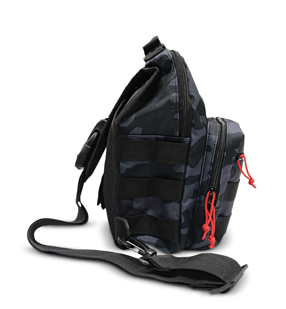 ALPHA Gym Crossbody Bag (Black Camo)