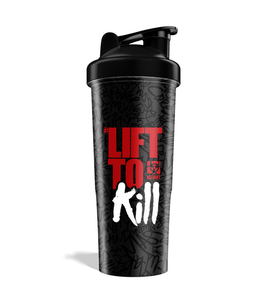 LIFT TO KILL Shaker Cup (Black)