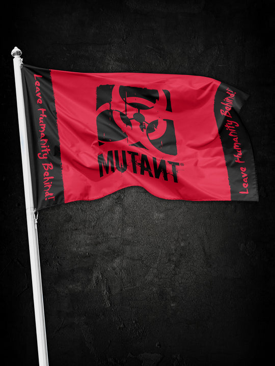 MUTANT Gym Flag / Banner LEAVE HUMANITY BEHIND