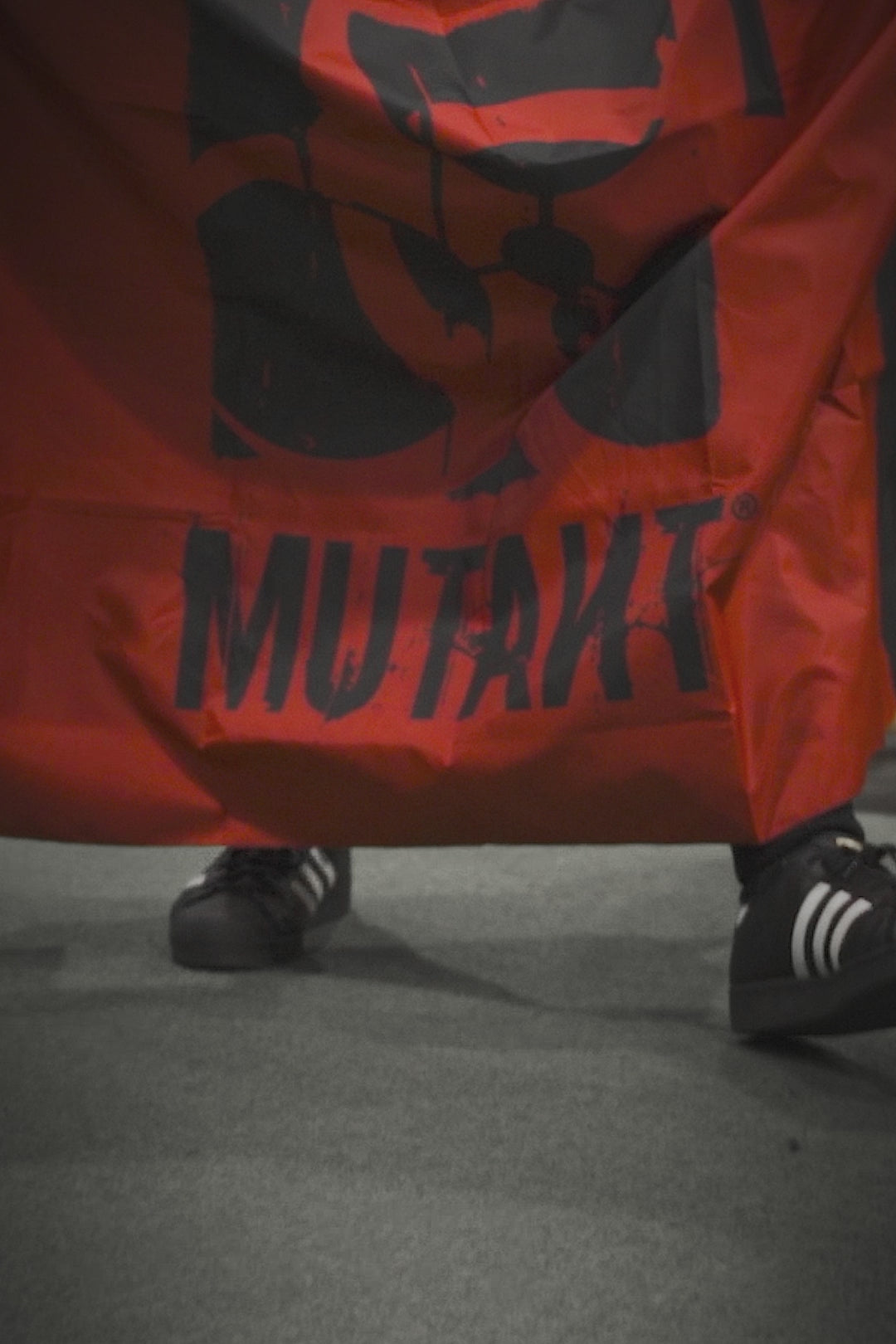 MUTANT Gym Flag / Banner LEAVE HUMANITY BEHIND